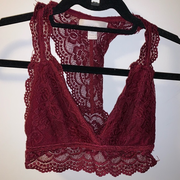 Francesca's Collections Other - Francesca’s Remington Racer Back Lace Bralette